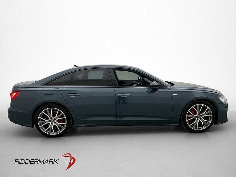 Begagnad Audi A6 S-Line 367 HK (269 kW) 2020 Grön Sedan