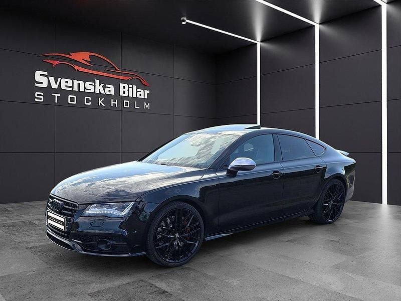 Svart Begagnad 2014 Audi S7 Sportback Halvkombi | 359 900 kr - Bild 1/4