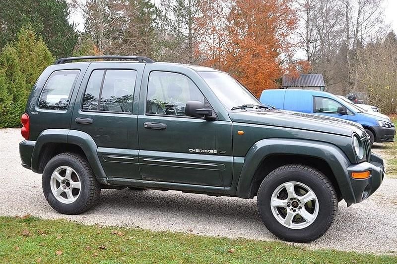 Begagnad Jeep Cherokee 211 HK (155 kW) 2001 Grön SUV