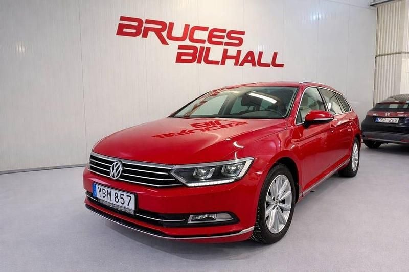Begagnad VW Passat 190 HK (139 kW) 2018 Röd