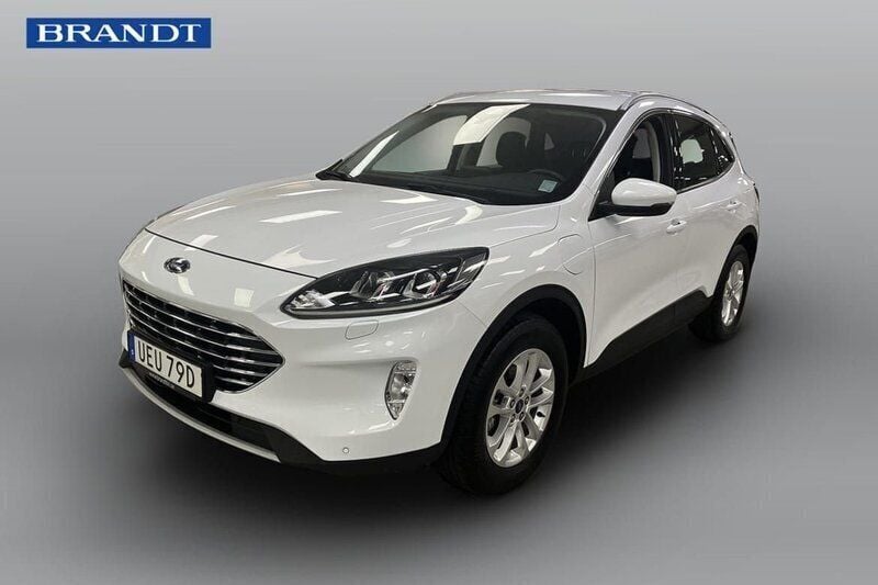 Vit Begagnad 2022 Ford Kuga Titanium SUV | 249 900 kr (Bra pris) - Bild 1/4