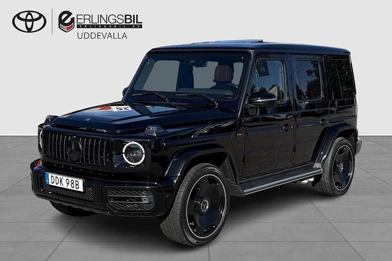 Svart Begagnad 2023 Mercedes G63 AMG AMG SUV | 1 749 000 kr (Marknadspris) - Bild 1/4