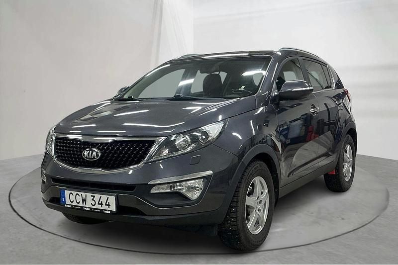Grå Begagnad 2014 Kia Sportage SUV | 104 500 kr (Bra pris) - Bild 1/4
