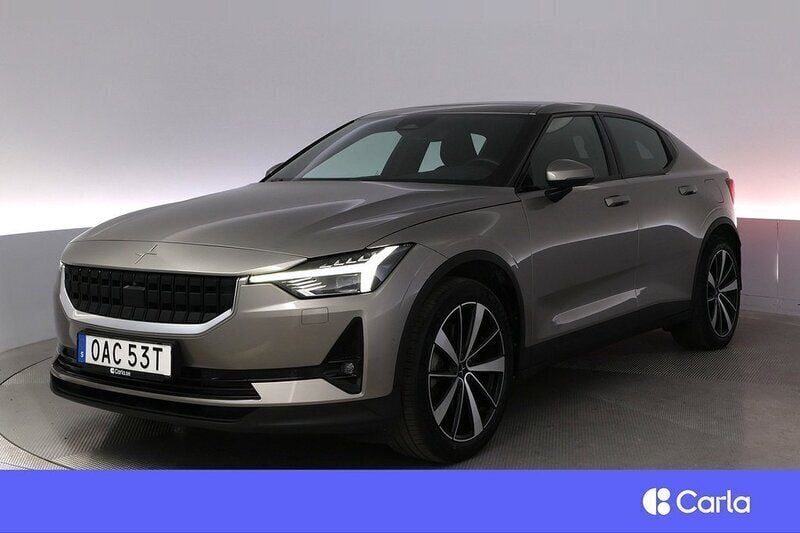 Grå Begagnad 2021 Polestar 2 Pilot Sedan | 309 900 kr (Marknadspris) - Bild 1/4