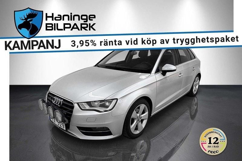 Silver Begagnad 2013 Audi A3 Sport Halvkombi | 109 995 kr (Marknadspris) - Bild 1/2