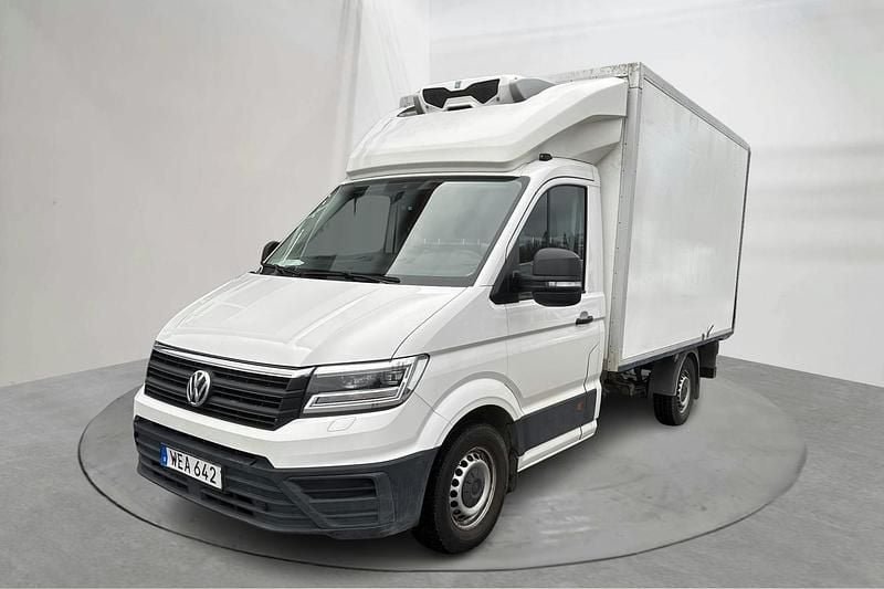 Vit Begagnad 2018 VW Crafter Van | 189 000 kr (Marknadspris) - Bild 1/4