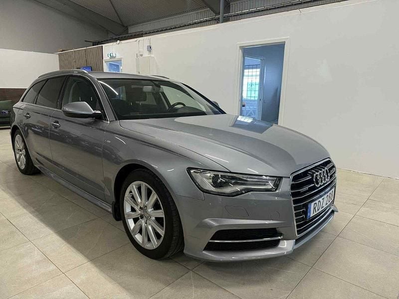 Grå Begagnad 2016 Audi A6 S-Line Kombi | 159 500 kr (Bra pris) - Bild 1/4