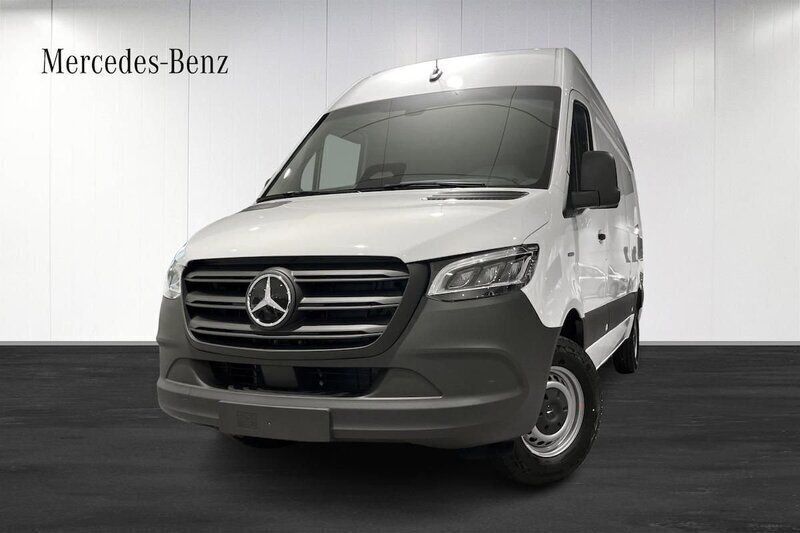 Vit (white) Begagnad 2024 Mercedes E-Sprinter Van | 1 049 240 kr - Bild 1/4