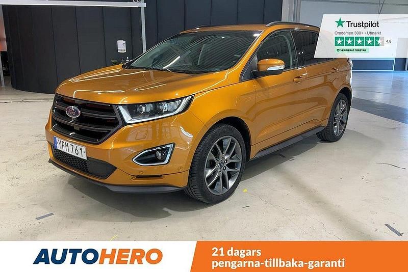 Orange Begagnad 2016 Ford Edge Sport SUV | 199 000 kr (Marknadspris) - Bild 1/4