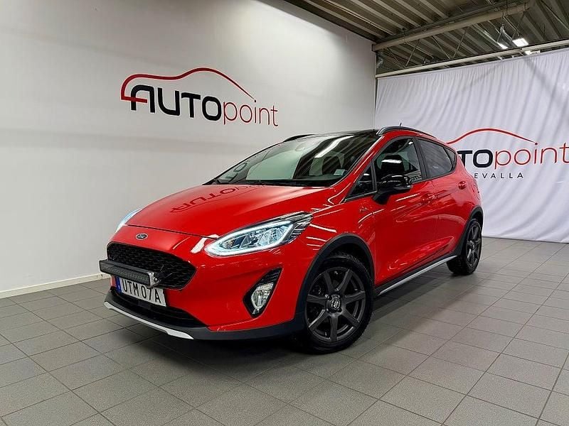 Begagnad Ford Fiesta Active 101 HK (74 kW) 2019 Röd Kombi