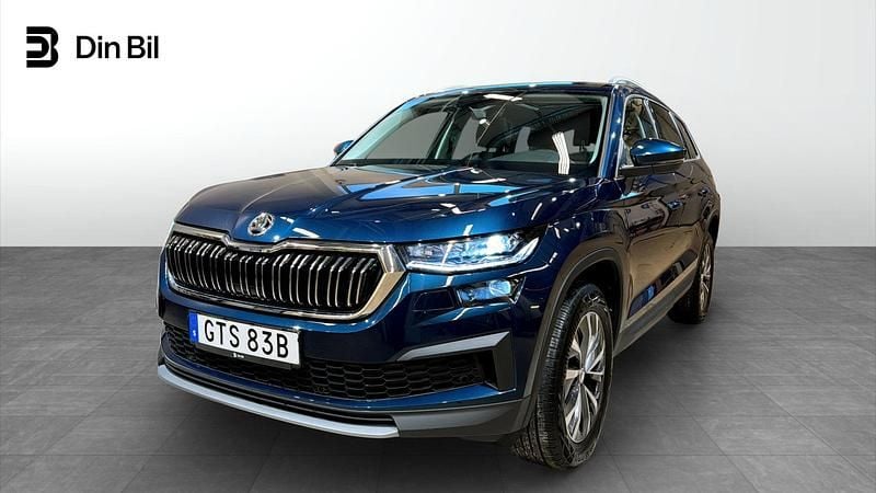 Begagnad Skoda Kodiaq Business Line 200 HK (147 kW) 2022 Blå SUV
