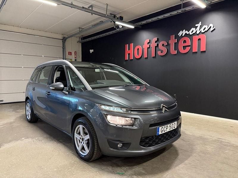 Grå Begagnad 2015 Citroën Grand C4 Picasso Minibuss | 139 900 kr (Marknadspris) - Bild 1/4