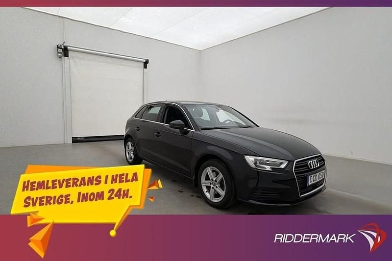 Begagnad Audi A3 Proline 116 HK (85 kW) 2019 Svart Sedan