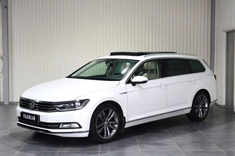 Vit Begagnad 2015 VW Passat GTS Kombi | 219 000 kr (Lite dyr) - Bild 1/4