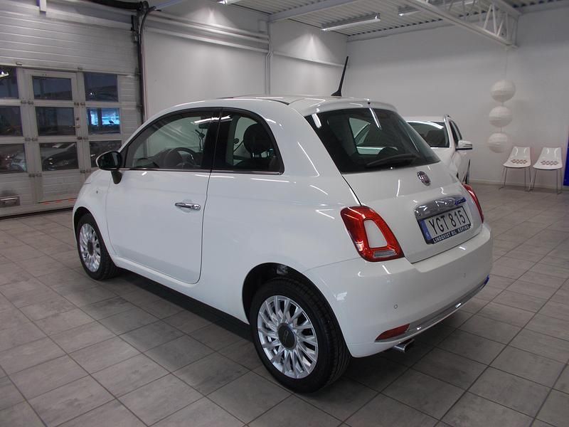 Begagnad Fiat 500 69 HK (50 kW) 2017 Vit Halvkombi