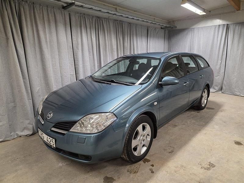Blå Begagnad 2002 Nissan Primera Kombi | 19 900 kr - Bild 1/4