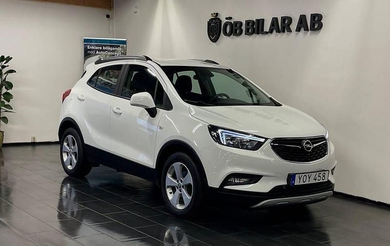 Vit Begagnad 2018 Opel Mokka X Enjoy SUV | 114 900 kr (Marknadspris) - Bild 1/4