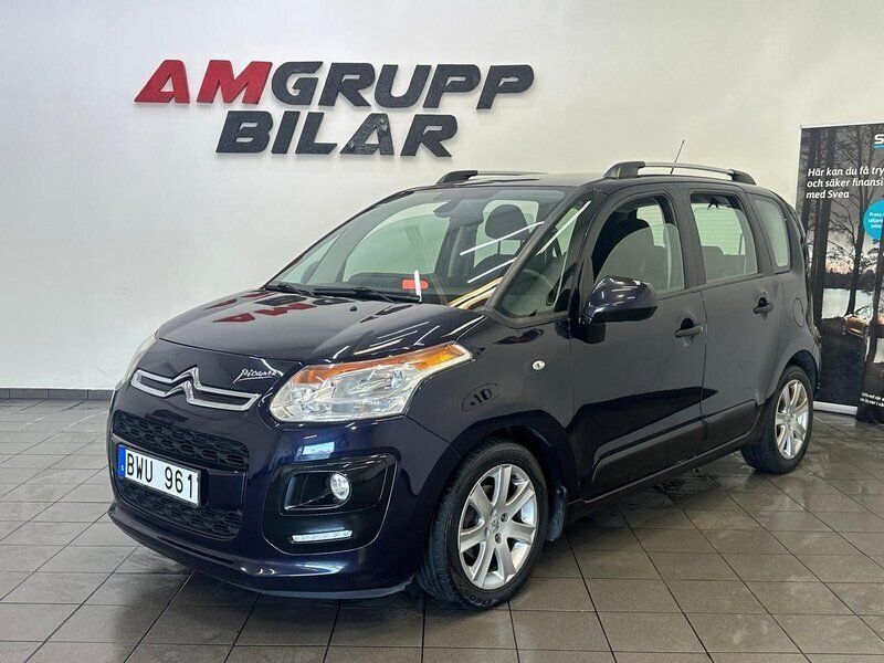 Blå Begagnad 2013 Citroën C3 Picasso Minibuss | 49 900 kr (Superpris) - Bild 1/4