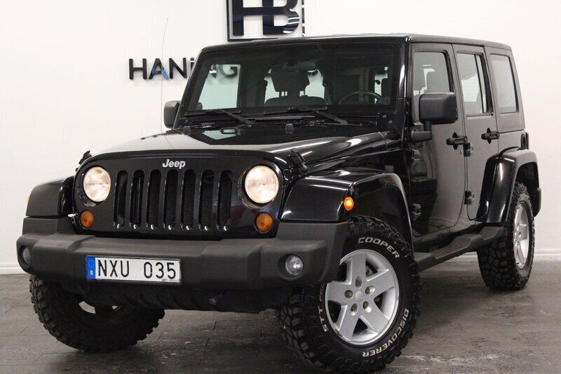 Svart Begagnad 2007 Jeep Wrangler Unlimited SUV | 289 900 kr - Bild 1/4