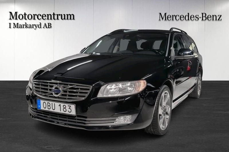 Svart Begagnad 2013 Volvo V70 Kinetic Kombi | 95 000 kr (Bra pris) - Bild 1/4