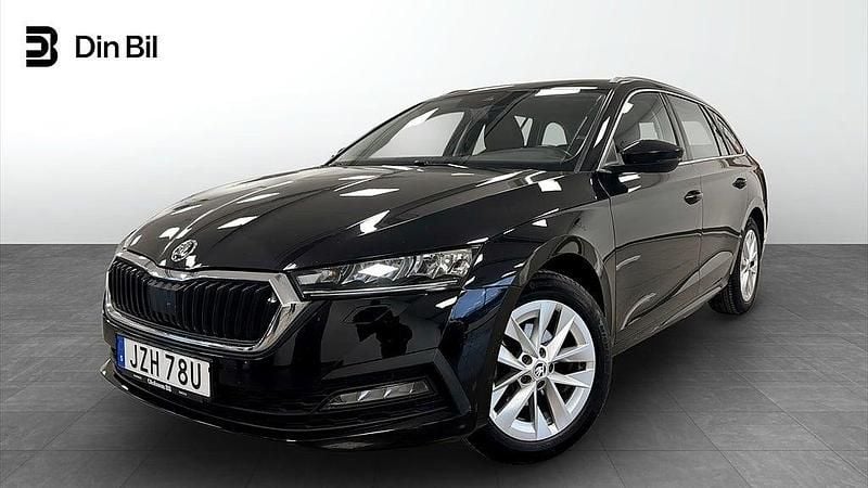 Svart Begagnad 2020 Skoda Octavia Ambition Kombi | 224 900 kr (Marknadspris) - Bild 1/4