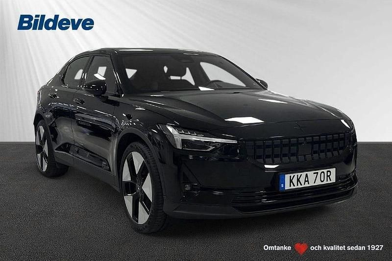 Begagnad Polestar 2 Standard Range Single Motor 309 kW (421 HK) 2022 Svart Halvkombi
