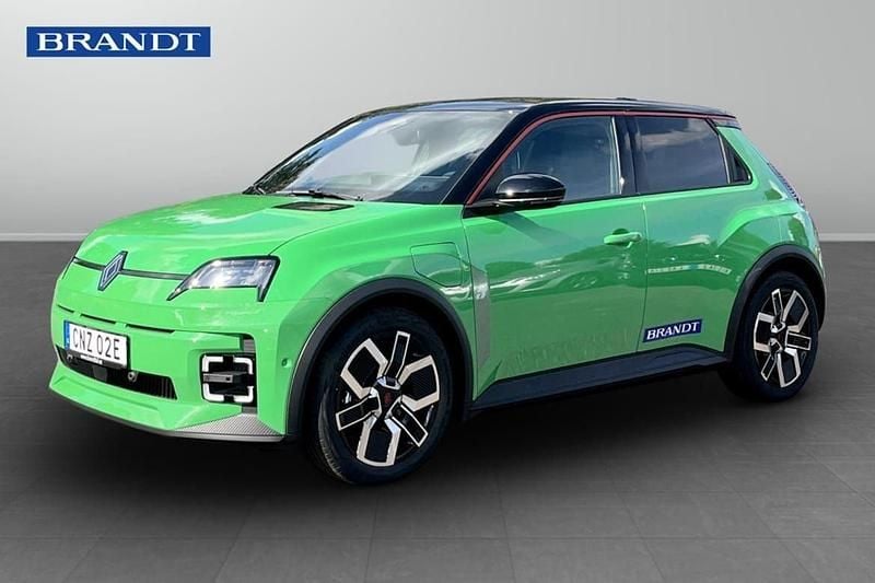 Grön Ny 2025 Renault 5 E-Tech Techno Halvkombi | 419 900 kr - Bild 1/3