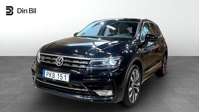 Svart Begagnad 2017 VW Tiguan Executive SUV | 259 900 kr (Marknadspris) - Bild 1/4