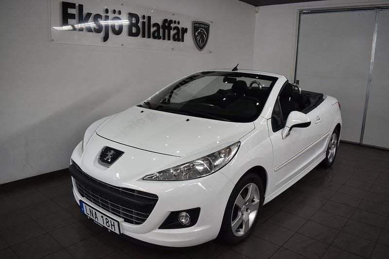 Begagnad Peugeot 207 CC 156 HK (114 kW) 2013 Vit Cab