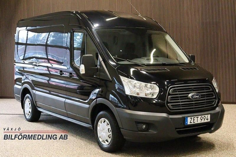 Svart Begagnad 2018 Ford Transit Van | 189 000 kr (Marknadspris) - Bild 1/4