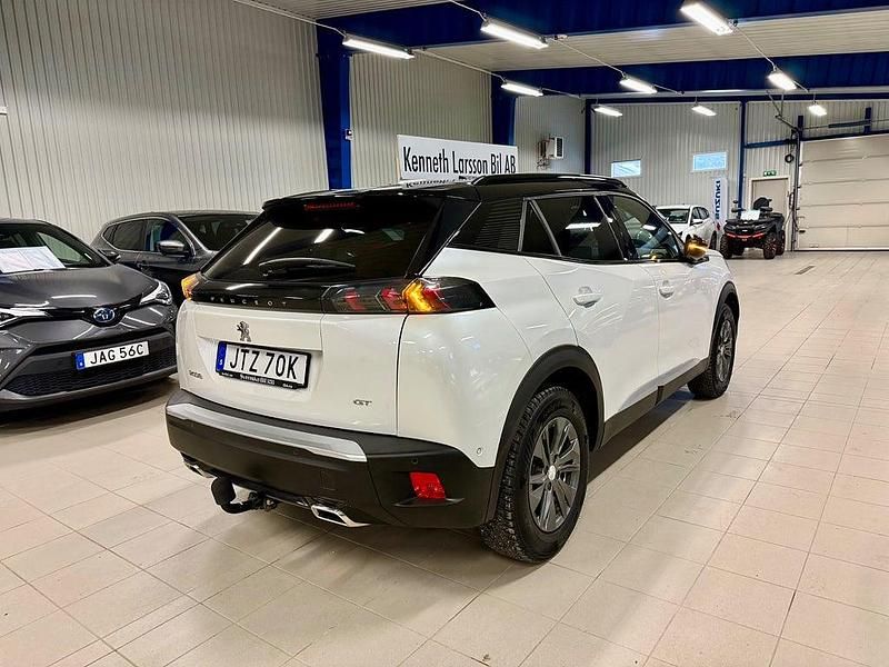 Begagnad Peugeot 2008 GT-line 155 HK (114 kW) 2021 Vit SUV