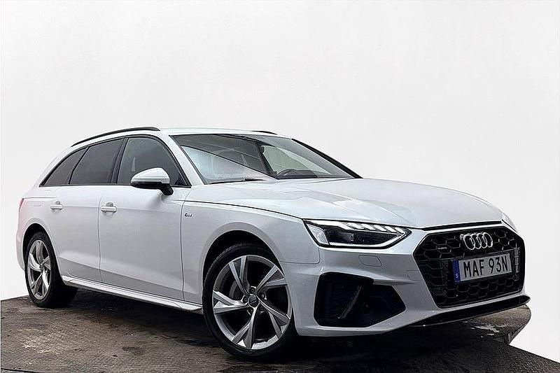 Begagnad Audi A4 S-Line 190 HK (139 kW) 2019 Vit Kombi