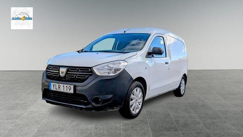 Vit Begagnad 2017 Dacia Dokker Express Van | 49 900 kr (Marknadspris) - Bild 1/4