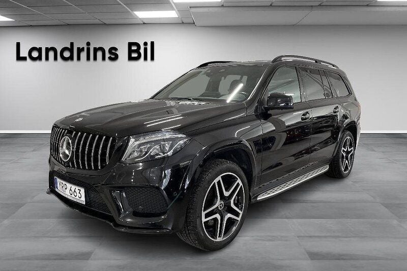 Svart Begagnad 2017 Mercedes GLS350 AMG line SUV | 449 900 kr (Marknadspris) - Bild 1/4