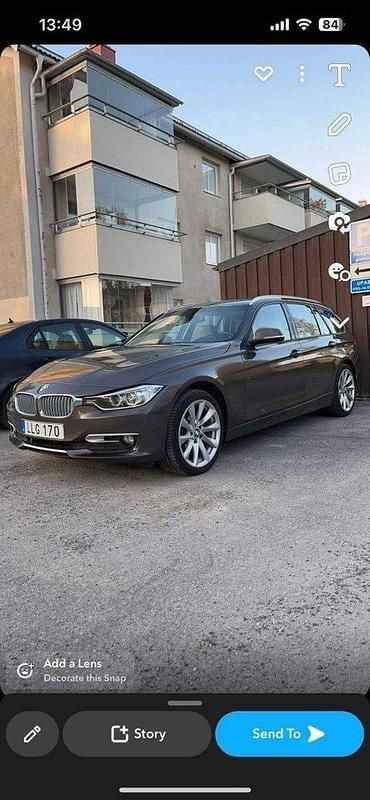 Brun Begagnad 2014 BMW 320 Kombi | 125 000 kr (Bra pris) - Bild 1/3