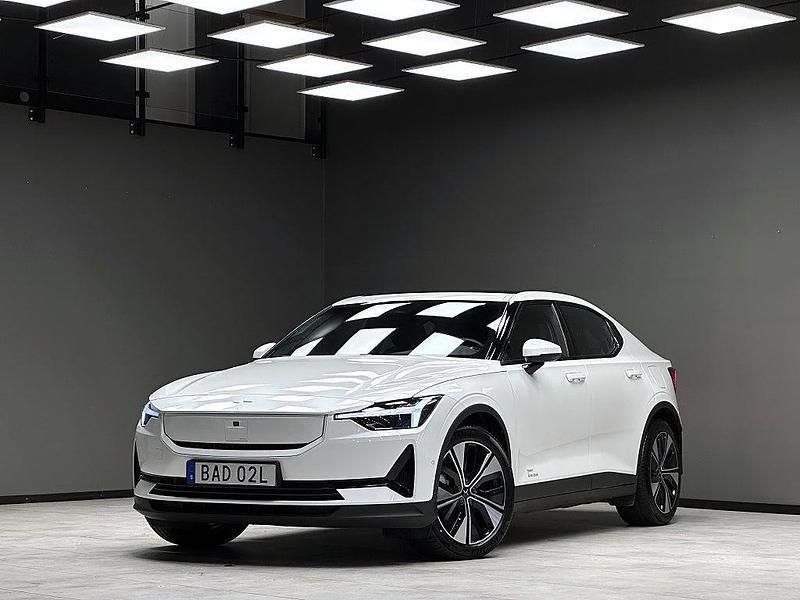 Begagnad Polestar 2 Long Range Single Motor 219 kW (299 HK) 2023 Vit Halvkombi