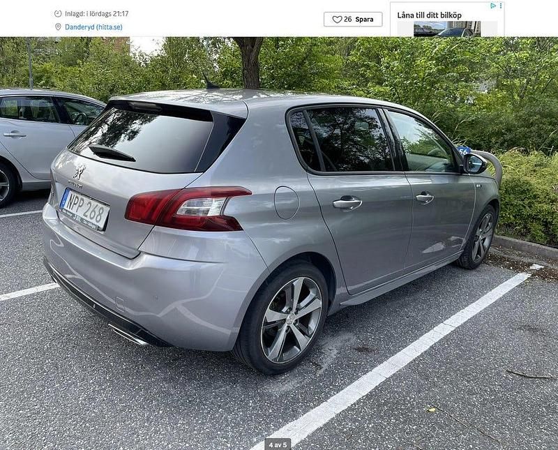 Begagnad Peugeot 308 131 HK (96 kW) 2016