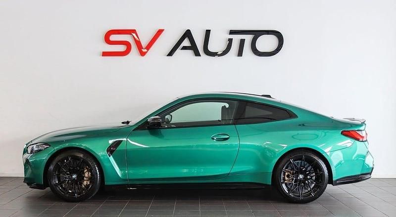 Begagnad BMW M4 Competition Edition 510 HK (375 kW) 2024 Grön Sportkupé