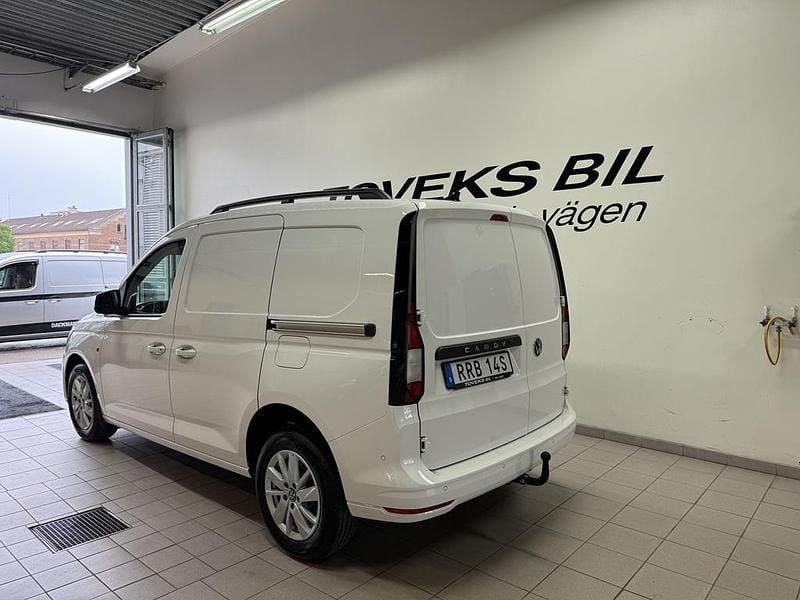 Ny VW Caddy 123 HK (90 kW) 2025 Vit (candyvit) Minibuss