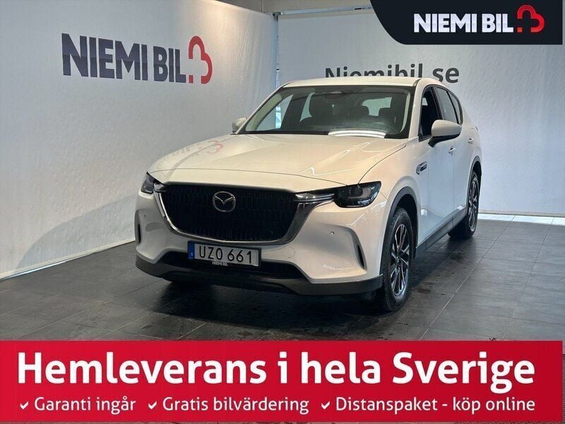 Vit Begagnad 2023 Mazda CX-60 SUV | 449 900 kr (Marknadspris) - Bild 1/3