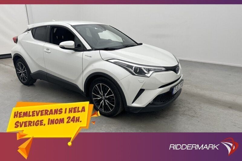 Vit Begagnad 2018 Toyota C-HR Edition SUV | 174 800 kr (Marknadspris) - Bild 1/2