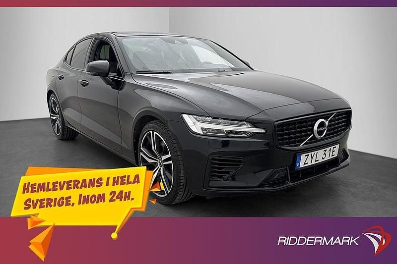 Svart Begagnad 2021 Volvo S60 Sedan | 334 900 kr (Marknadspris) - Bild 1/3