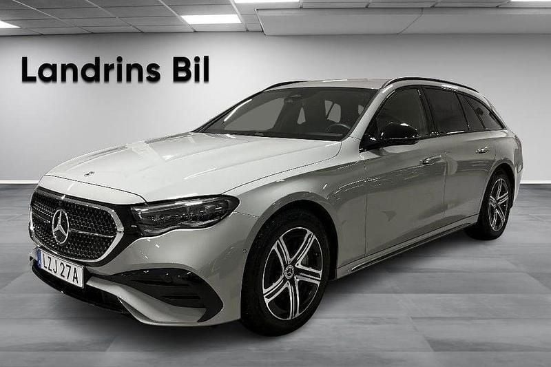Begagnad Mercedes E220 AMG Line Premium 197 HK (144 kW) 2025 Grå Kombi