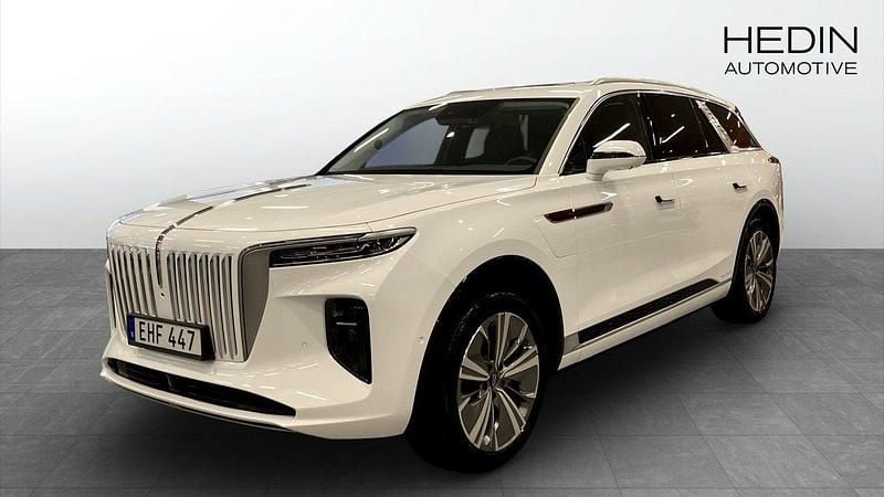 Vit (white) Begagnad 2023 Hongqi E-HS9 SUV | 559 900 kr - Bild 1/4