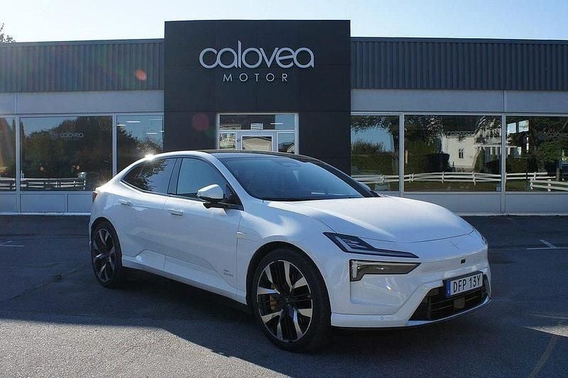 Vit Begagnad 2024 Polestar 4 Performance SUV | 669 900 kr (Superpris) - Bild 1/4