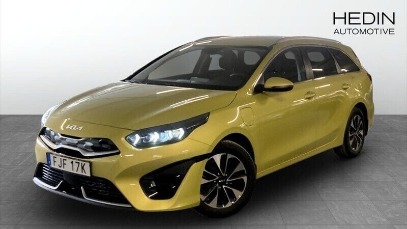 Gul (yellow) Begagnad 2022 Kia Ceed Sportswagon Advance Kombi | 229 900 kr (Marknadspris) - Bild 1/4