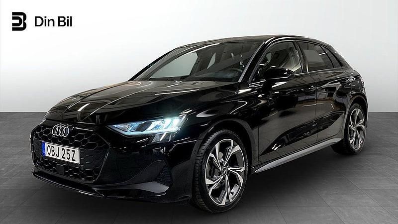 Begagnad Audi A3 Sportback Proline 150 HK (110 kW) 2025 Svart (brilliantsvart) Halvkombi