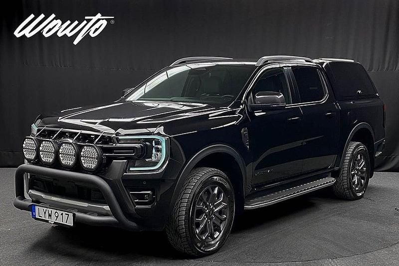 Begagnad Ford Ranger Wildtrack 205 HK (150 kW) 2024 Svart Pickup
