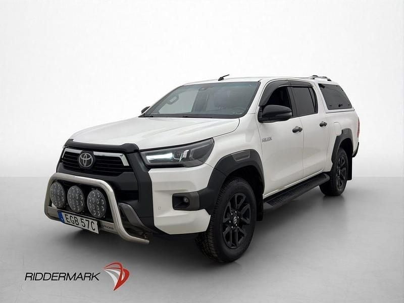 Begagnad Toyota HiLux 204 HK (150 kW) 2021 Vit Pickup