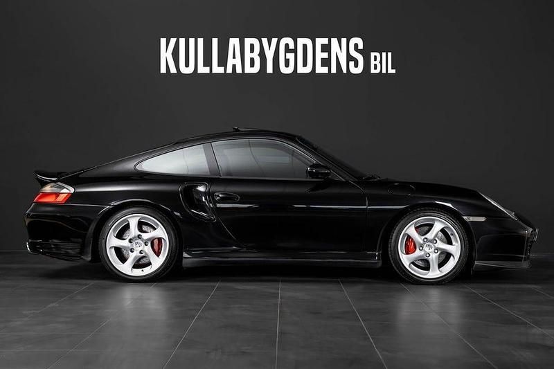 Begagnad Porsche 911 Turbo 451 HK (331 kW) 2002 Svart Sportkupé